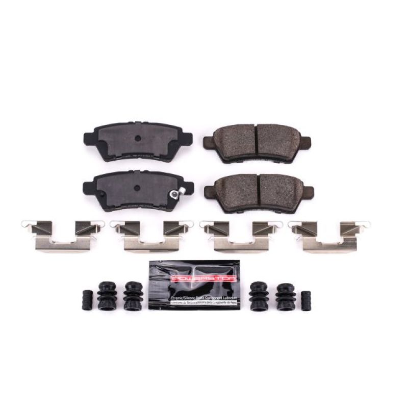 Power Stop 05-12 Nissan Pathfinder Rear Z23 Evolution Sport Brake Pads w/Hardware PowerStop