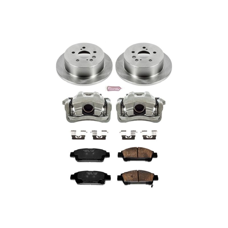 Power Stop 04-10 Toyota Sienna Rear Autospecialty Brake Kit w/Calipers PowerStop