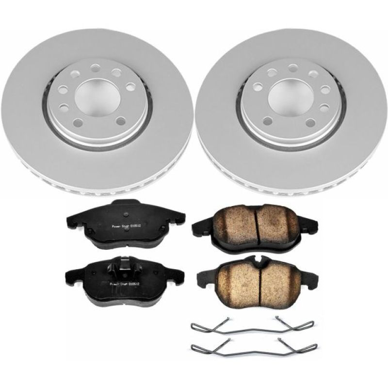 Power Stop 03-11 Saab 9-3 Front Z23 Evolution Sport Coated Brake Kit PowerStop