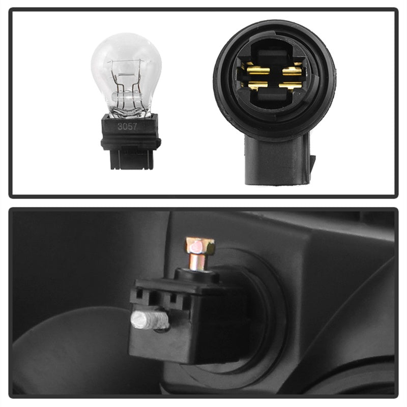 xTune Dodge Grand Caravan 08-10 Driver Side Headlight -OEM Left HD-JH-DGC08-OE-L SPYDER