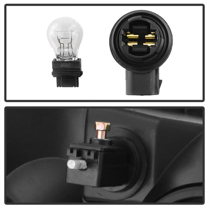 xTune Dodge Grand Caravan 08-10 Driver Side Headlight -OEM Left HD-JH-DGC08-OE-L SPYDER