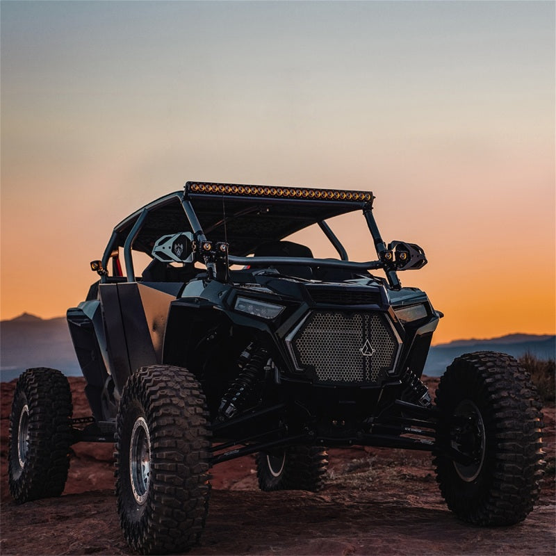 Rigid Industries Revolve Pod with Amber Backlight Pair