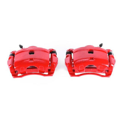 Power Stop 90-97 Honda Accord Rear Red Calipers w/Brackets - Pair PowerStop