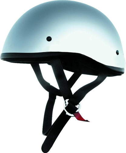 Bikers Choice Skid Lids Original Helmet Chrome - XS - 646620