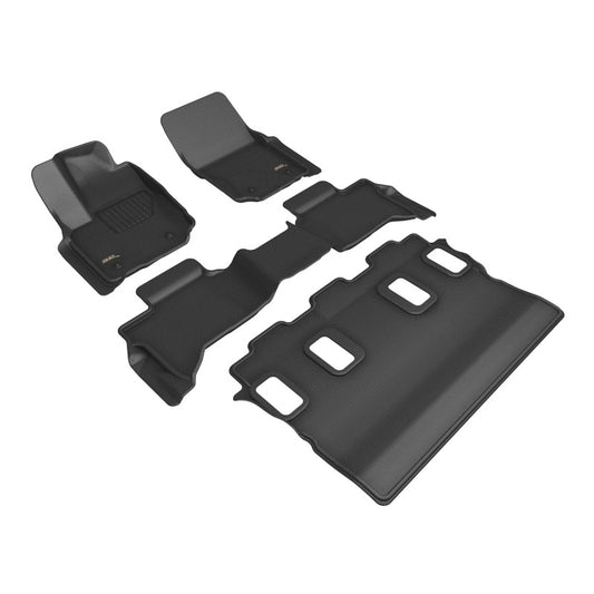 3D MAXpider KAGU 1st-3rd Row Floor Mats for 2025-2026 4Runner - L1TY34001509
