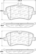 Load image into Gallery viewer, StopTech Premium Ceramic Brake Pads - 308.08720