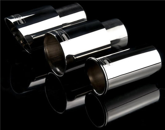 Weapon R Universal Exhaust Tips 3in Slanted Polished 820-202-101