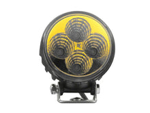 Load image into Gallery viewer, Raxiom Axial 3-In 4-LED Yellow Beam Round Light Flood Beam Universal (Some Adaptation Required)
