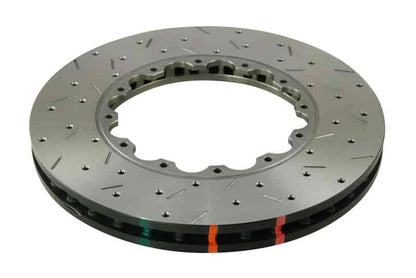 DBA 2004 WRX STi (5x100) Front Cross Drilled & Slotted 5000 Series Replacement Rotor Rings