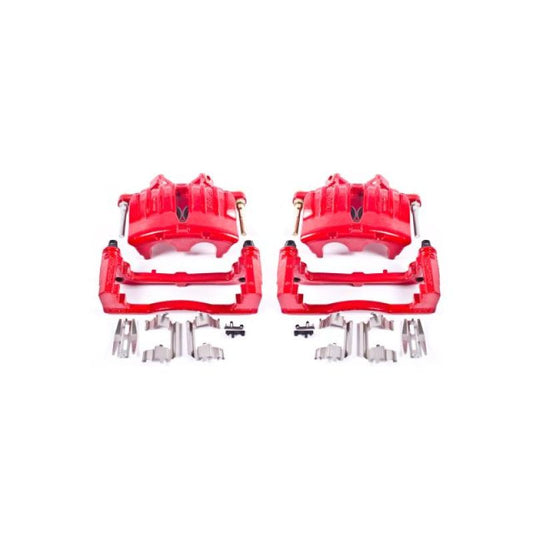 Power Stop 04-05 Buick Rainier Front Red Calipers w/Brackets - Pair PowerStop
