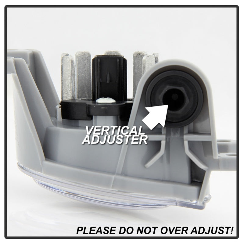 Spyder Toyota Corolla 19-21 (Hatchback Models Only) Fog Light w/ OEM Switch - Clear FL-TCO2019-LED-C SPYDER