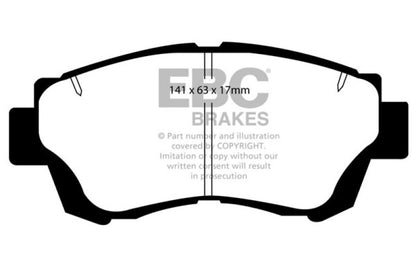 EBC Ultimax2 Front Brake Pads - UD476 EBC