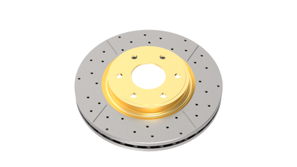 DBA 04 Pontiac GTO Front Drilled & Slotted Street Series Rotor