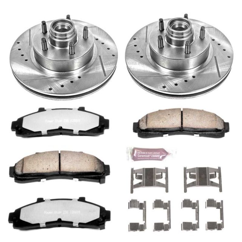 Power Stop 95-01 Ford Explorer Front Z36 Truck & Tow Brake Kit PowerStop