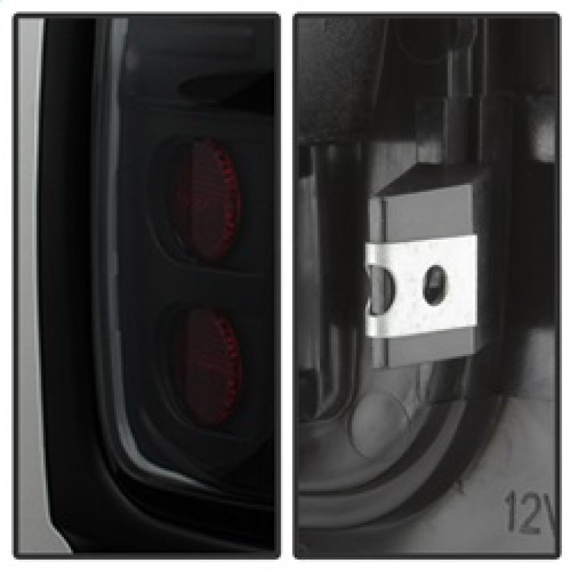 xTune Dodge Ram 1500 94-01 Tail Lights - Light Bar LED - Black ALT-ON-DRAM94V3-LBLED-BK SPYDER