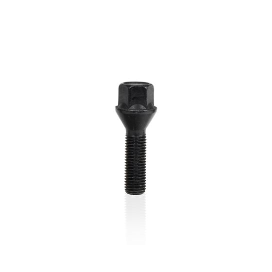 Eibach Wheel Bolt M14 X 1.25 X 50mm X 17mm Hex Taper-Seat Black Finish