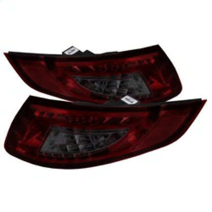 Spyder Porsche 997 05-08 LED Tail Lights Red Smoke ALT-YD-P99705-LED-RS SPYDER