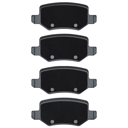 R1 Rear Semi-Metallic Brake Pads 2001-2011 Mercedes-Benz B200/A190 (Mexico) - 2311-1358-00