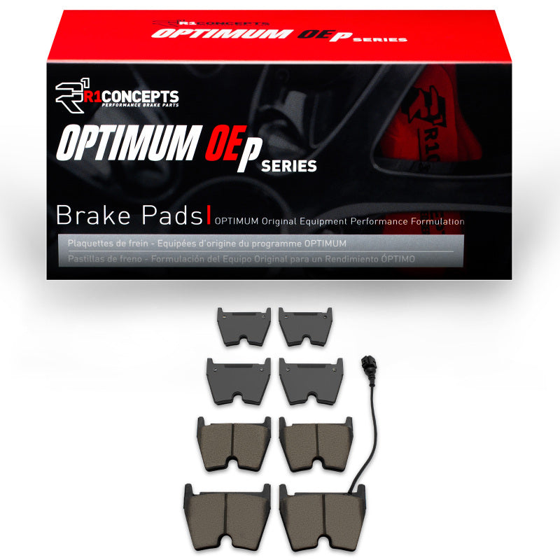 R1 Front OE Brake Pads 2017-2022 Audi TT Quattro RS/RS3 & More - 2551-2099-10