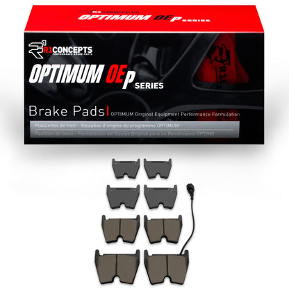 R1 Front OE Brake Pads 2017-2022 Audi TT Quattro RS/RS3 & More - 2551-2099-10