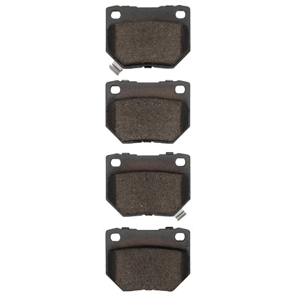 R1 Rear Semi-Metallic Brake Pads 1989-1996 Nissan 300ZX Turbo/300ZX - 2311-0461-00