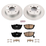 Power Stop 04-09 Kia Spectra Rear Z17 Evolution Geomet Coated Brake Kit