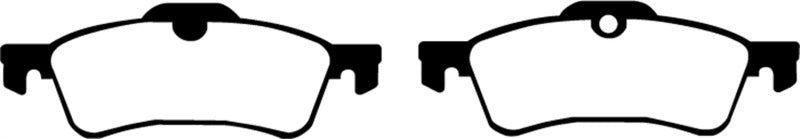 EBC GreenStuff Rear Brake Pads - DP21389 EBC