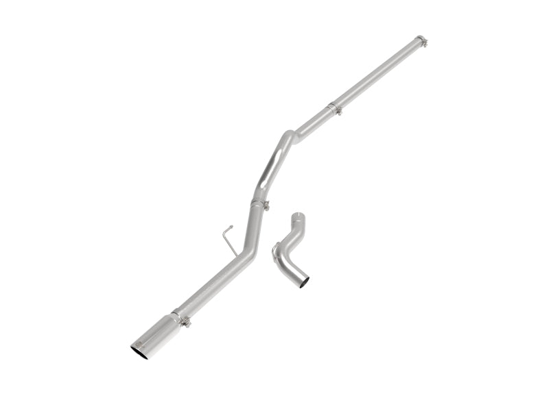 aFe Vulcan Series 3 IN 304 Stainless Steel DPF-Back Exhaust System w/ Polished Tip - 49-36504-P