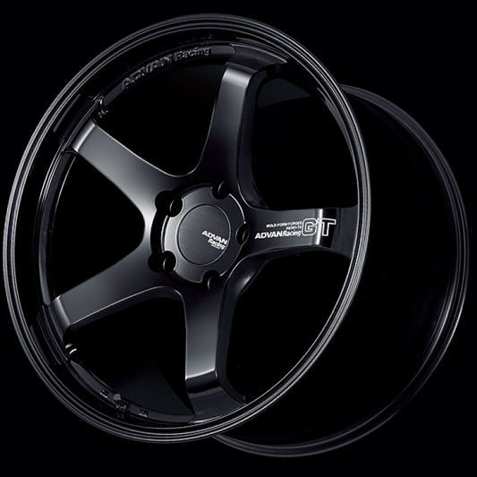 ADVAN Racing TC-4 18x9.5 +38 5x120 Wheel - Gloss Black (No Ring) - YAD8J38WB