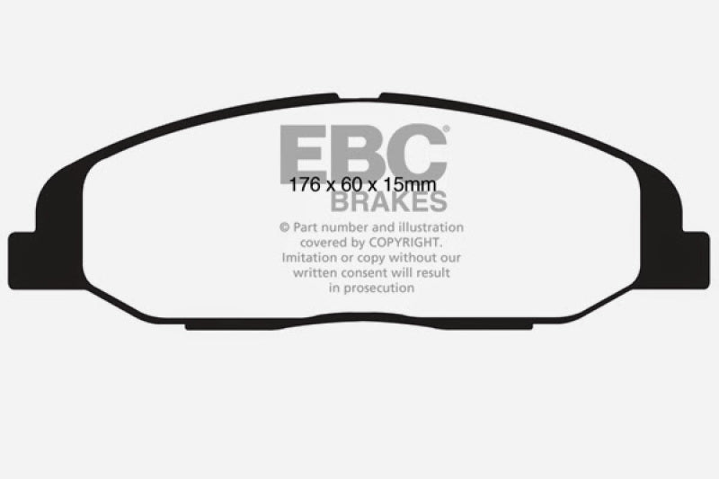 EBC Ultimax2 Front Brake Pads - UD1332 EBC