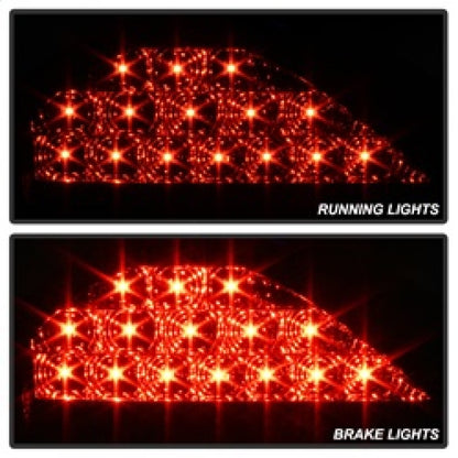 Spyder 99-05 Pontiac Grand Am LED Tail Lights - Black Smoke SPYDER