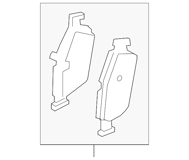 Genuine OEM Volvo Brake Pad Kit (Front) - (32373125) X1