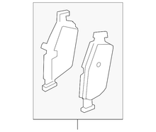 Load image into Gallery viewer, Genuine OEM Volvo Brake Pad Kit (Front) - (32373125) X1