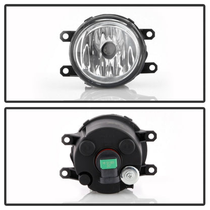 Spyder Toyota Sienna 2018-2019 OEM Fog Lights w/OEM Fit Switch - H8(Included) -  Clear SPYDER