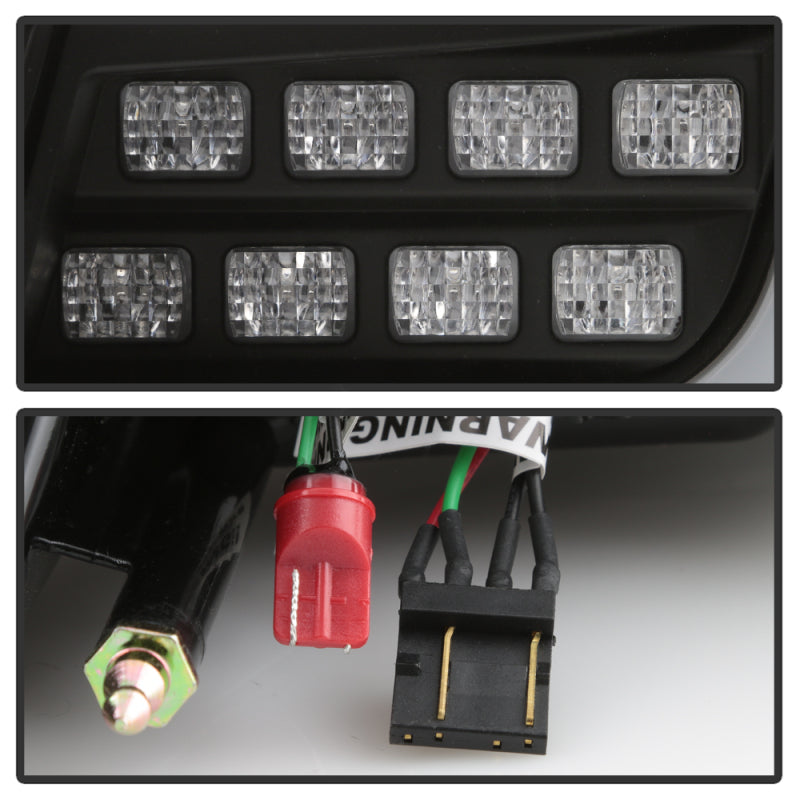 Spyder Mitsubishi Lancer/Evolution X 08-14 V2 LED Tail Lights - Black ALT-YD-ML08V2-SEQ-BK SPYDER