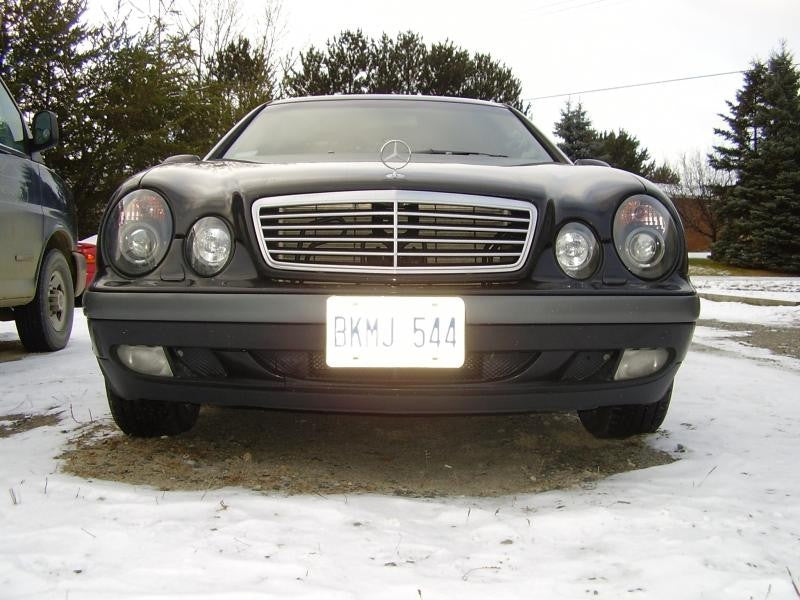 Spyder Mercedes Benz CLK 98-02 Projector Headlights Halogen Model- LED Halo Blk PRO-YD-MBCLK98-HL-BK SPYDER