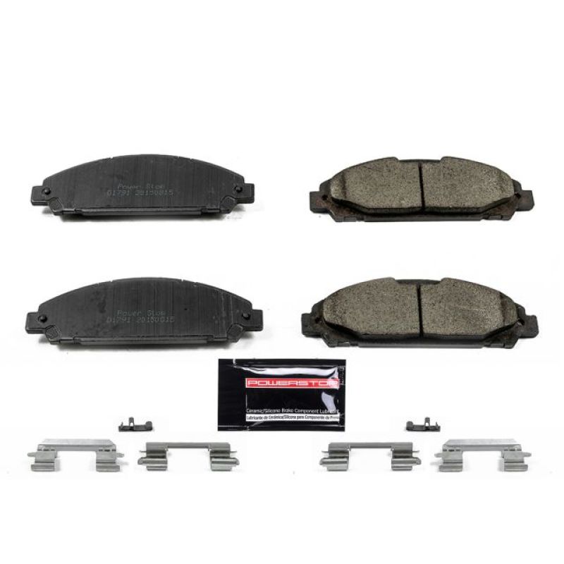 Power Stop 15-19 Ford Mustang Front Z23 Evolution Sport Brake Pads w/Hardware PowerStop