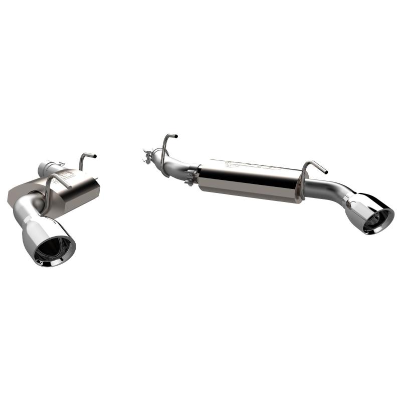 QTP 10-13 Chevrolet Camaro SS 6.2L 304SS AR3 Axle Back Exhaust w/4.5in Tips QTP