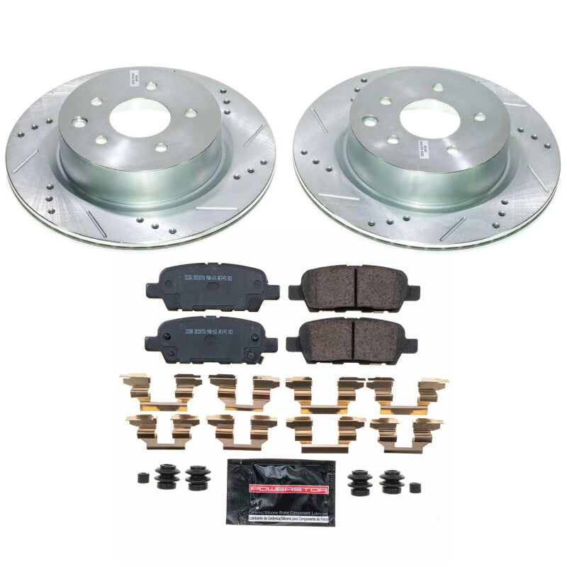 Power Stop 08-09 Infiniti EX35 Rear Z23 Evolution Brake Kit PowerStop