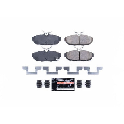 Power Stop 11-14 Ford Mustang Rear Z23 Evolution Sport Brake Pads w/Hardware PowerStop