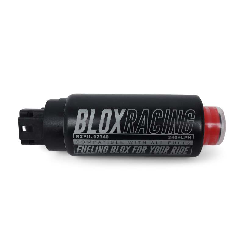 BLOX Racing 320LPH Electric Fuel Pump E85 In-tank - Inline Inlet