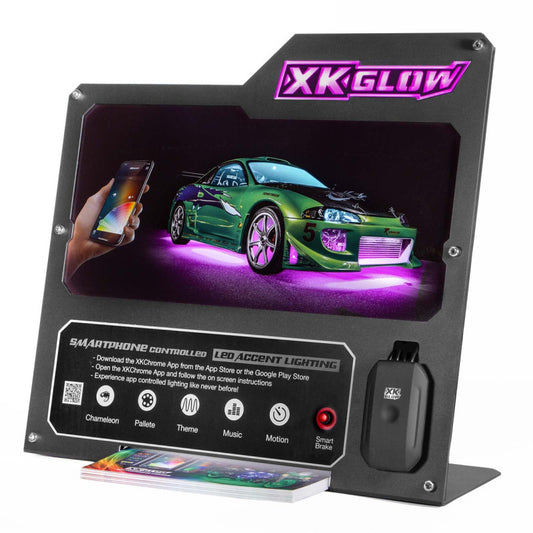 XKGlow 2nd Gen Metal Countertop Display - Part XK-DIS2-CAR