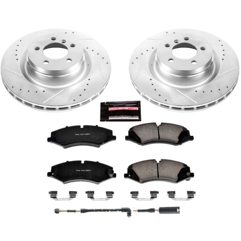 Power Stop 10-12 Land Rover Range Rover Front Z23 Evolution Sport Brake Kit PowerStop