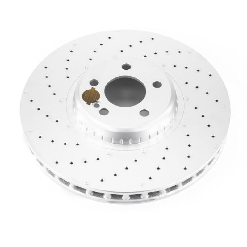 Power Stop 17-18 Mercedes-Benz C43 AMG Front Evolution High Carbon Geomet Coated Rotor PowerStop