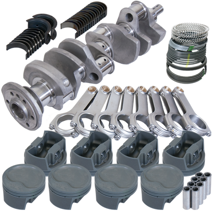 Eagle Chevy 350 3.750in Crank 5.700in H-Beam -16cc Inv Dome 4.060in Pistons Rotating Assembly