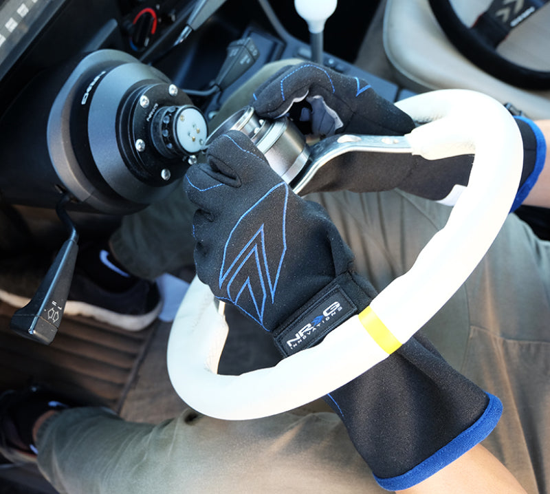 NRG Racing Gloves SFI 3.3 / 5 Approved - X-Large - GS-500BK-XL