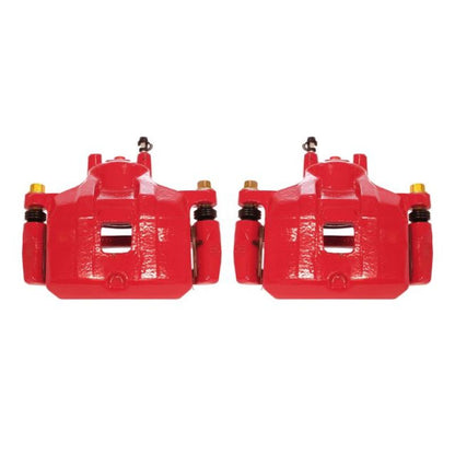 Power Stop 08-17 Mitsubishi Lancer Front Red Calipers w/Brackets - Pair PowerStop