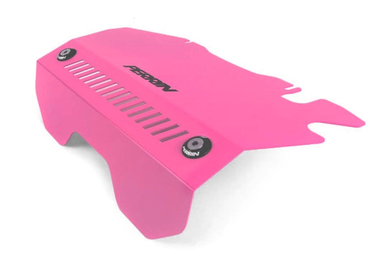 Perrin 2015+ Subaru WRX Engine Cover Kit (Intercooler Shroud + Pulley Cover) - Hyper Pink Perrin Performance