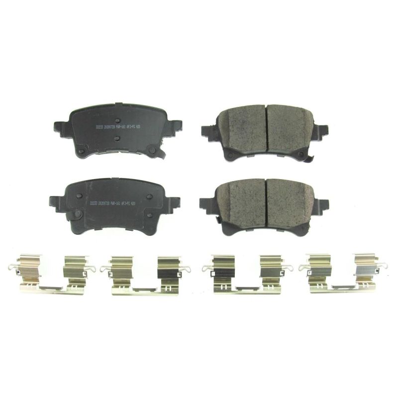 Power Stop 2020 Jeep Gladiator Rear Z17 Evolution Ceramic Brake Pads w/Hardware PowerStop