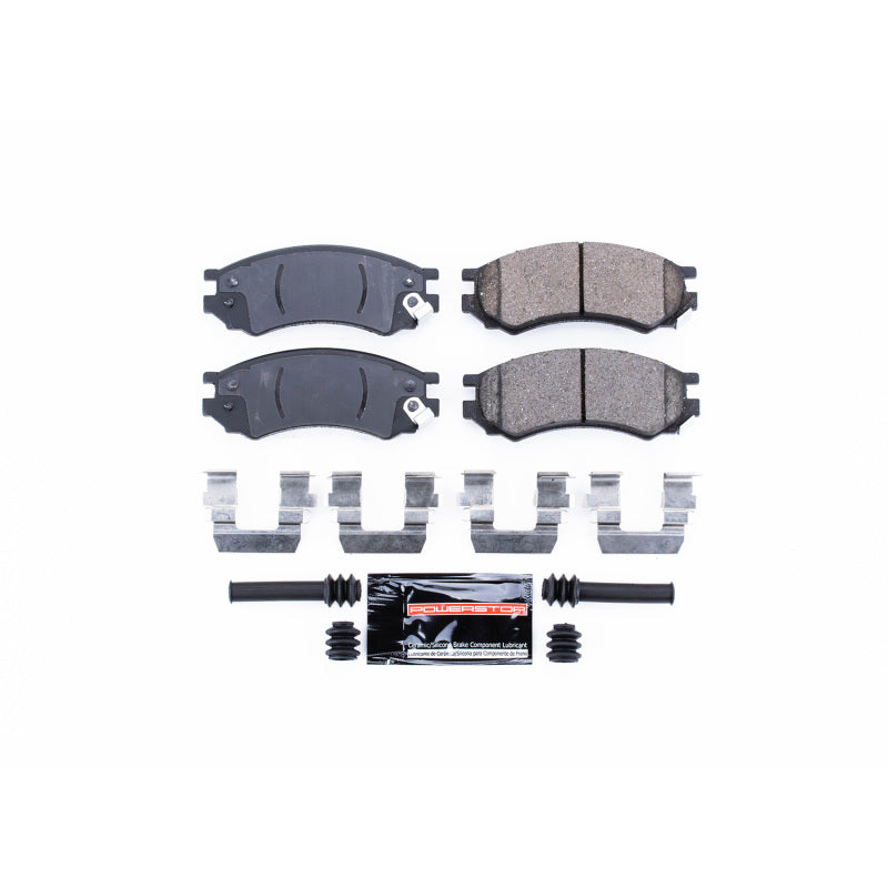 Power Stop 91-92 Saturn SC Front Z23 Evolution Sport Brake Pads w/Hardware PowerStop